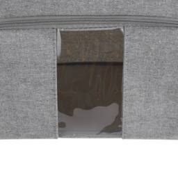 EONLION 100L Folding Organizer Clothes Box in Grey - Size: 500mm - thumbnail 5