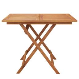 Berkfield Home 5 Piece Garden Dining Set Solid Wood Acacia in Brown - thumbnail 9