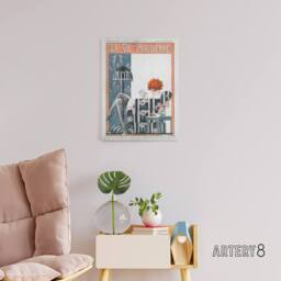 "Artery8 La Vie Parisienne The Breviary Canvas Wall Art Print - Size: W24"" x H32""" - thumbnail 3
