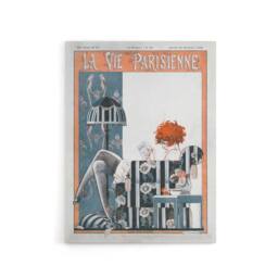 "Artery8 La Vie Parisienne The Breviary Canvas Wall Art Print - Size: W24"" x H32""" - thumbnail 1