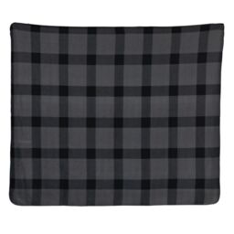 XD Design Fleece Plaid Blanket in Dark Grey - thumbnail 2