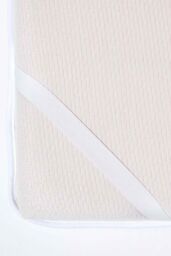 Homescapes Luxury Extra Thick 500 GSM Cotton Mattress Topper in White - Size: Double - thumbnail 2
