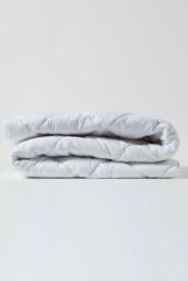 Homescapes Luxury Extra Thick 500 GSM Cotton Mattress Topper in White - Size: Double - thumbnail 4