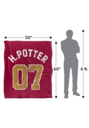Harry Potter Potter Jersey Silky Touch Super Soft Throw Blanket 152 X 127 cm in White - thumbnail 5