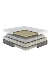 SlumberWorx Orion LED Headboard Bed Frame w 25cm Memory Foam Mattress in White - Size: Single - thumbnail 8