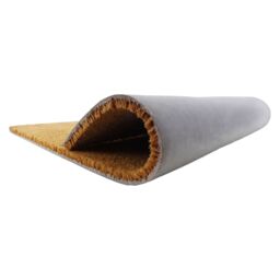 Artsy Mats Green Petal Checkerboard Coir Doormat (60 x 40cm) in Brown - Size: 40 cm x 60 cm - thumbnail 9