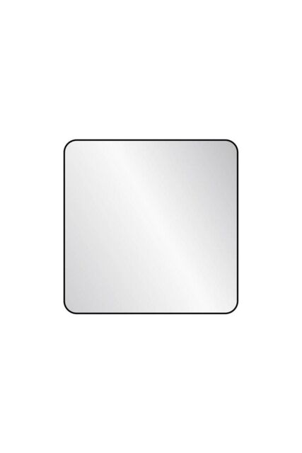 nielsen Archer Metal Square Wall Mirror 60Cm in Black - image 1