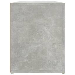Berkfield Home Shoe Rack Concrete Grey 100x35x45 cm Engineered Wood - Size: 100 x 35 x 45 cm - thumbnail 6