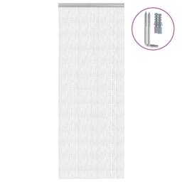 Berkfield Home Chain Door Fly Screen 80x201 cm Aluminium in Silver - thumbnail 1
