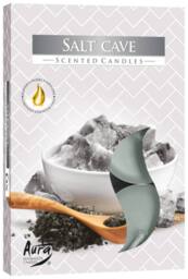 KDMD Set of 6 Scented Tealights - Salt Cave in Brown - thumbnail 2
