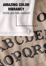 Hasbro Ouija Board Silky Touch Super Soft Throw Blanket 152 x 127 cm in White - thumbnail 4