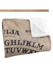 Hasbro Ouija Board Silky Touch Super Soft Throw Blanket 152 x 127 cm in White - thumbnail 3