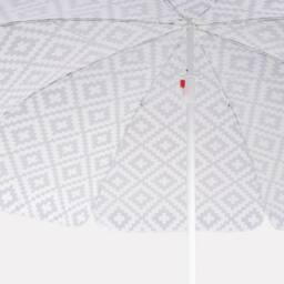 OHS Parasol Umbrella Garden Outdoor Canopy Table Patio Sun Shade Beach UV in Light Grey - thumbnail 4