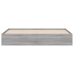 Berkfield Home Bed Frame with Drawers without Mattress Grey Sonoma 160x200 cm - thumbnail 6