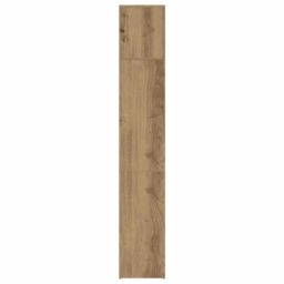 Berkfield Home Book Cabinets 3 pcs Artisan Oak Engineered Wood in Brown - thumbnail 6