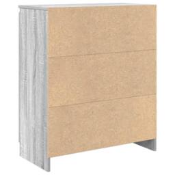 Berkfield Home Sideboard with Drawer Grey Sonoma 71x35x84 cm Engineered Wood - Size: 71 x 35 x 84 cm - thumbnail 8