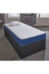 eXtreme Comfort Ltd Hybrid Memory Foam & Pinna-Coil Mattress Soft/Medium Comfort in White - Size: Small Double - thumbnail 2
