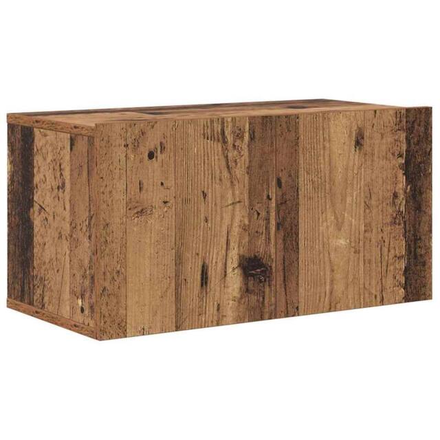 Berkfield Home TV Cabinet Old Wood Particle board Medium TV Cabinet in Brown - image 1