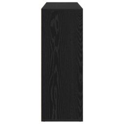 Berkfield Home Sideboards 2 pcs Black Oak 60x31x84 cm Engineered Wood - Size: 60 x 31 x 84 cm - thumbnail 7
