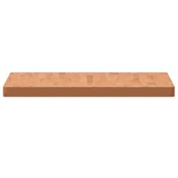 Berkfield Home Table Top 70x70x4 cm Square Solid Wood Beech in Brown - Size: 70 x 70 x 4 cm - thumbnail 5