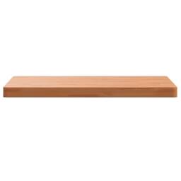 Berkfield Home Table Top 70x70x4 cm Square Solid Wood Beech in Brown - Size: 70 x 70 x 4 cm - thumbnail 3