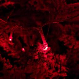 Samuel Alexander 16m 200 LEDs Indoor Outdoor Supabrights Christmas Lights in Red with Timer - thumbnail 4