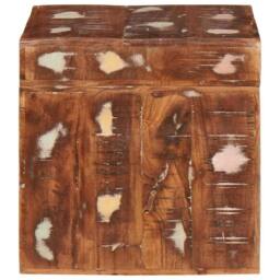 Berkfield Home End Tables Multicolour Solid reclaimed wood - thumbnail 5
