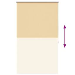 Berkfield Home Roller Blind Blackout 100 x 175 cm Beige - thumbnail 9