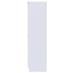 Ready Assembled 2 U Stratford Tall 2 Door Mirrored Wardrobe (Ready Assembled) in White - thumbnail 2