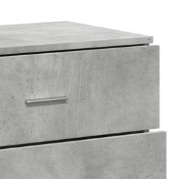 Berkfield Home Sideboard Concrete Grey 60x39x80 cm Engineered Wood - Size: 60 x 39 x 80 cm - thumbnail 9