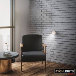 BRILONER LED Wall Light CCT Rechargeable Reading Lamp Magnet Spotlight Beige - thumbnail 9