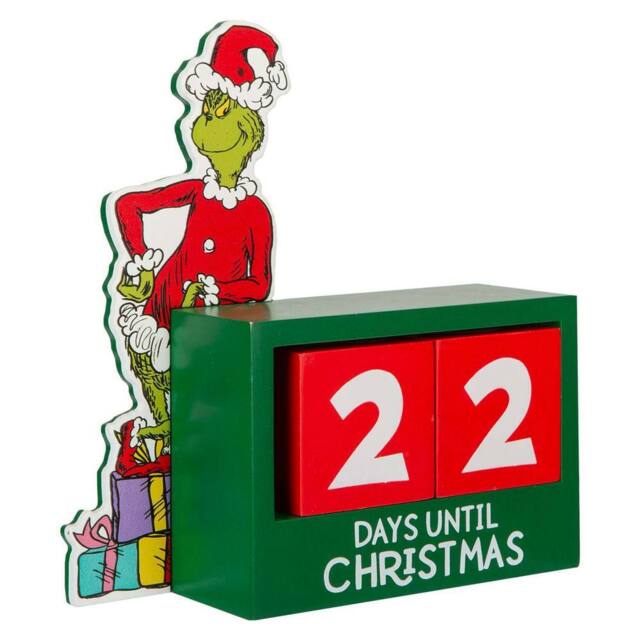 VFM e-Store Grinch Christmas Decoration Festive Gift 20cm x 18cm Green X 1 - Size: 20 cm x 18 cm - image 1