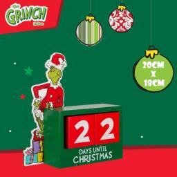 VFM e-Store Grinch Christmas Decoration Festive Gift 20cm x 18cm Green X 1 - Size: 20 cm x 18 cm - thumbnail 2