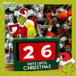 VFM e-Store Grinch Christmas Decoration Festive Gift 20cm x 18cm Green X 1 - Size: 20 cm x 18 cm - thumbnail 3