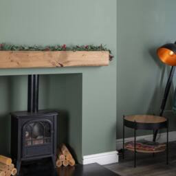 Samuel Alexander 1.90m Festive Garland with Green Seasonal Leaves & Red Berries - thumbnail 3