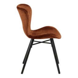 Furniture To Go Batilda Dining Chair in Copper Set of 2 in Brown - thumbnail 3