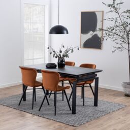 Furniture To Go Batilda Dining Chair in Copper Set of 2 in Brown - thumbnail 4