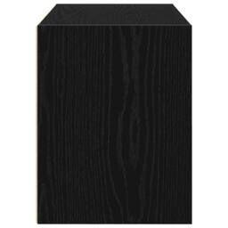 Berkfield Home Cabinet with 2 Drawers Black Oak 60x31x40 cm Engineered Wood - Size: 60 x 31 x 40 cm - thumbnail 6