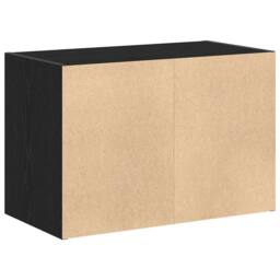 Berkfield Home Cabinet with 2 Drawers Black Oak 60x31x40 cm Engineered Wood - Size: 60 x 31 x 40 cm - thumbnail 7
