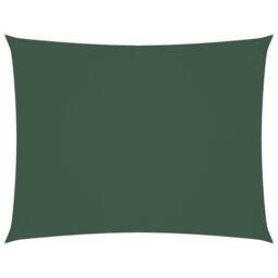 Berkfield Home Sunshade Sail Oxford Fabric Rectangular 6x8 m Dark Green