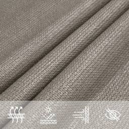 Berkfield Home Sunshade Sail 160 g/m¬≤ Square Light Grey 7x7 m HDPE - thumbnail 8