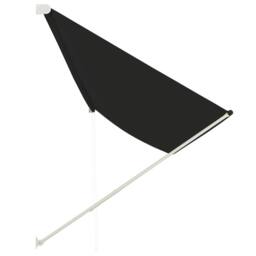 Berkfield Home Retractable Awning 400x150 cm Anthracite in Black - thumbnail 3