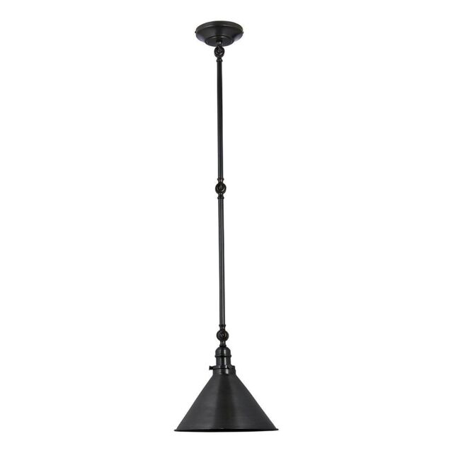 Netlighting Provence 1 Light Indoor Wall Ceiling Light Old Bronze E27 in Brown - image 1