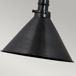 Netlighting Provence 1 Light Indoor Wall Ceiling Light Old Bronze E27 in Brown - thumbnail 4