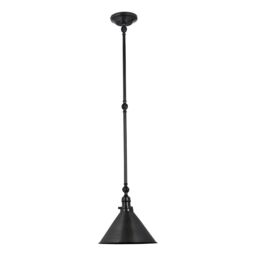 Netlighting Provence 1 Light Indoor Wall Ceiling Light Old Bronze E27 in Brown - thumbnail 1