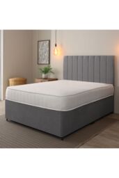 Starlight Beds Sleep Warmer Premium Tufted Mattress 20cm Deep Memory Foam Support in White - Size: Small Double - thumbnail 2