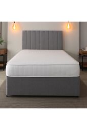 Starlight Beds Sleep Warmer Premium Tufted Mattress 20cm Deep Memory Foam Support in White - Size: Small Double - thumbnail 6