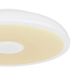 Netlighting Raffy Ceiling Light White IP44 1x RGB LED Dimmable 3000-6500K Remote - thumbnail 3