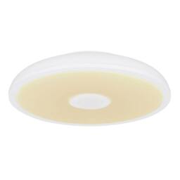Netlighting Raffy Ceiling Light White IP44 1x RGB LED Dimmable 3000-6500K Remote - thumbnail 1
