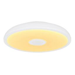 Netlighting Raffy Ceiling Light White IP44 1x RGB LED Dimmable 3000-6500K Remote - thumbnail 5